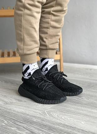Чоловічі кросівки adidas yeezy 350 повний рефлектив