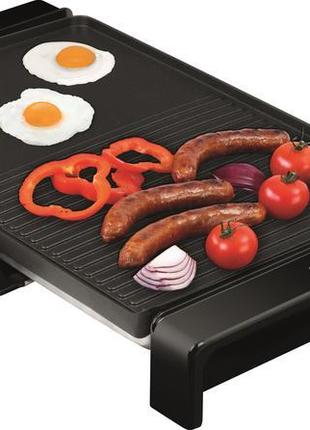 Гриль-барбекю настільний 2000 вт ecg eg 2011 dual xl