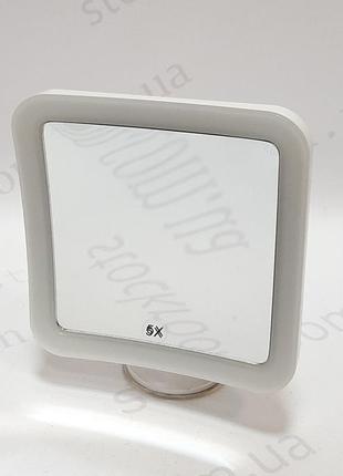 Дзеркало косметичне camry cr 2169 для ванної кімнати на присоску2 фото