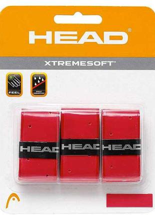 Обмотка тенісна head xtremesoft grip overwrap, dozen red (285-104 red)