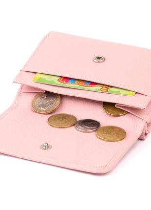 Компактний гаманець жіночий st leather 19255 рожевий4 фото