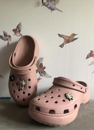 Сабо клоги джибітси crocs iconic comfort , 40 розмір1 фото