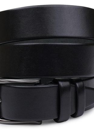 Класичний ремінь для чоловіків vintage 20708 чорний