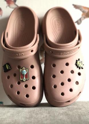 Сабо клоги джибітси crocs iconic comfort , 40 розмір2 фото