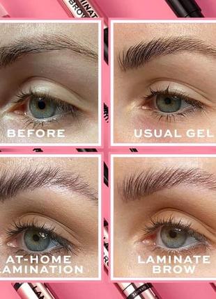 Makeup revolution laminate brow
олівець і гель для брів 2 в 16 фото