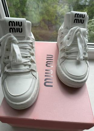 Кросівки miu miu3 фото