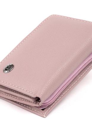 Горизонтальне портмоне з шкіри жіноче на магніті st leather 19...