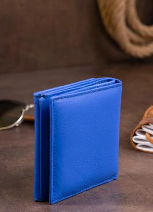 Компактний гаманець жіночий st leather 19263 синій7 фото