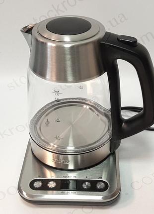 Чайник електричний скляний mpm