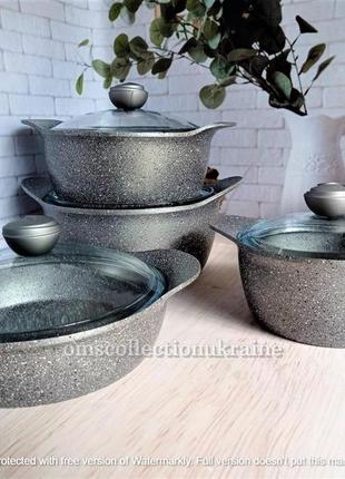 Набір посуду з а/п покриттям з 8 (4/4) передм.o.m.s collection...