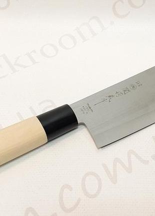 Кухонний ніж-топірець 17 см tsubazo японія (51030) nagari дере...2 фото