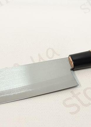 Кухонний ніж-топірець 17 см tsubazo японія (51030) nagari дере...5 фото