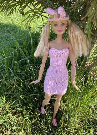 Платье для куклы барби ручной работы одежда для barbie
