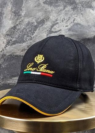 Брендова кепка lora piano / чоловічі брендові кепки лоро піано