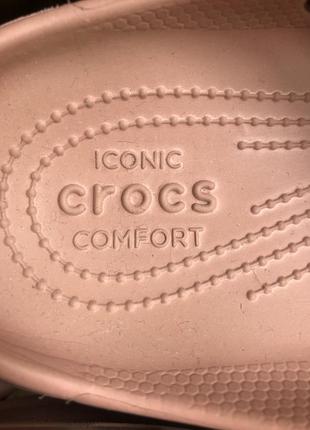 Сабо клоги джибітси crocs iconic comfort , 40 розмір10 фото