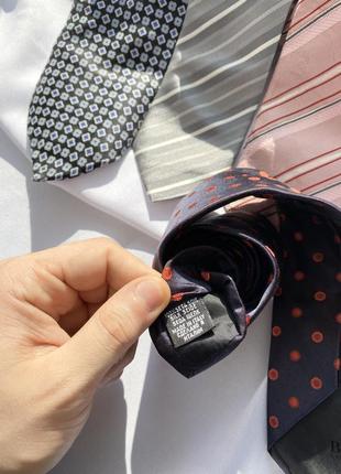 Краватки hugo boss cravat 4 шт4 фото