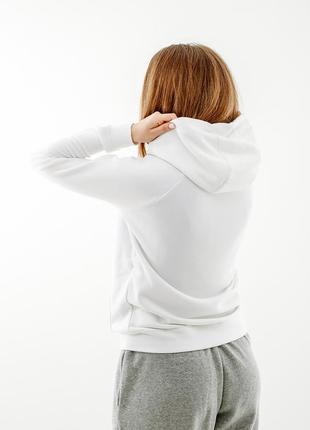 Жіноча худі nike flc park20 po hoodie білий m (7dcw6957-101 m)2 фото