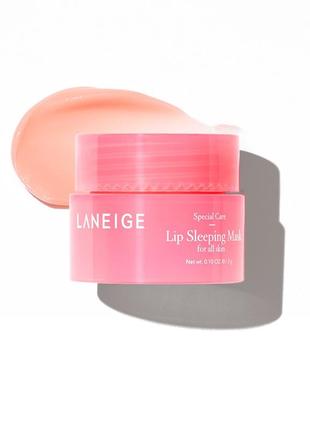 Laneige lip sleeping mask нічна маска для губ з екстрактом  бальзам для губ1 фото