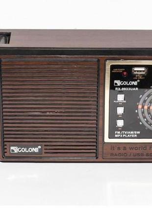 Вдосконалений радіоприймач golon rx-9933uar для якісного звучання