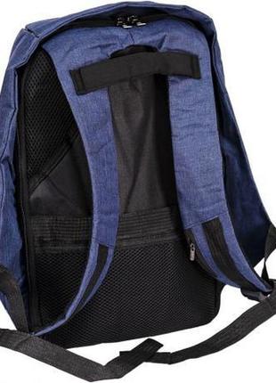 Рюкзак міський антизлодій xd design bobby темно синій3 фото