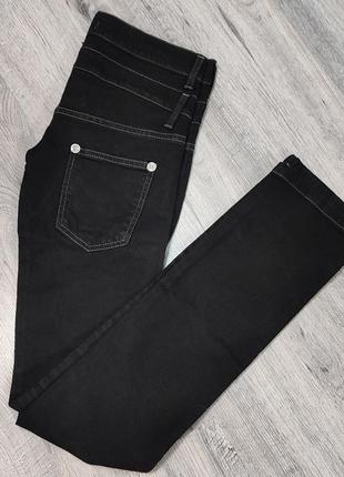 Basic новые фирменные джинсы брюки брюки черные прямые классичевые трубы2 фото