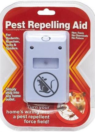 Ультразвуковий відлякувач шкодників pest repelling aid 1818