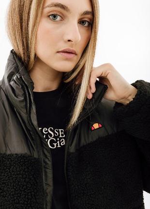 Женская куртка ellesse simonetti padded jacket черный 2xs (7dsgt19175-011 2xs)2 фото