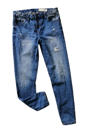 Стильные женские джинсы бойфренды esmara 36 в отличном состоянии1 фото