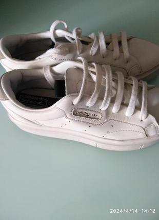 Кроссовки adidas, натуральная кожа6 фото