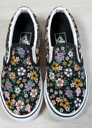 Дитячі сліпони vans оригінал, розмір 28 (кеди для дівчинки)