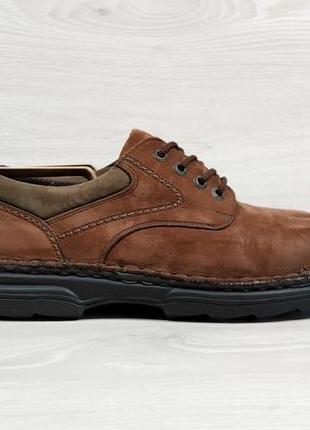 Нубукові чоловічі туфлі clarks оригінал, розмір 44