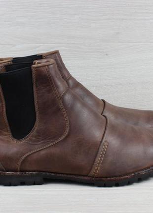 Шкіряні чоловічі черевики челсі timberland оригінал, розмір 42.5