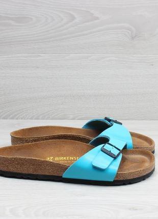 Блакитні шльопанці birkenstock оригінал, розмір 37 - 38