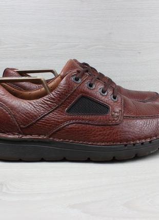 Шкіряні чоловічі кросівки / туфлі clarks оригінал, розмір 43