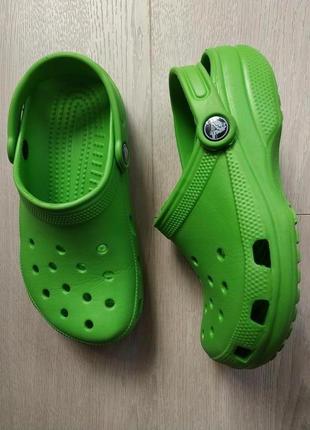 Салатові крокси crocs оригінал, розмір 34 - 35 (сабо, клоги, ...