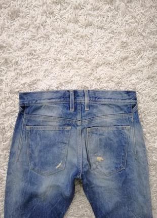 Стильные мужские джинсы винтаж слим topman 26 в отличном состоянии5 фото