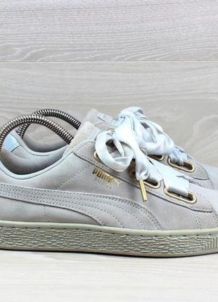 Замшеві жіночі кросівки puma suede оригінал, розмір 38