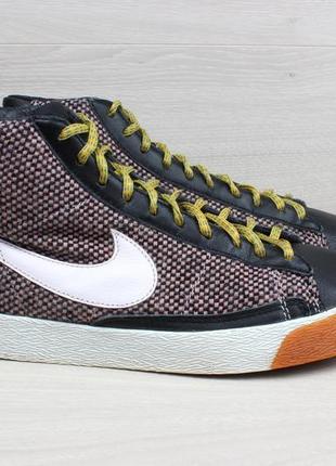 Жіночі високі кросівки nike blazer оригінал, розмір 37