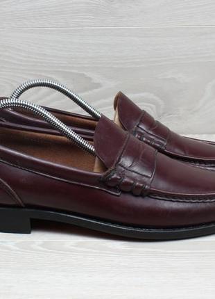 Шкіряні чоловічі туфлі / лофери timberland оригінал, розмір 42