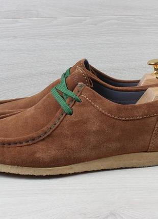 Замшеві напівчеревики sioux, розмір 41 (wallabee shoes)