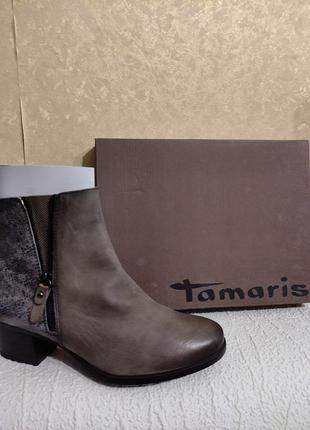 Ботинки осенние tamaris.4 фото
