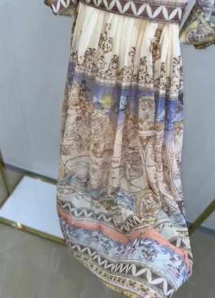 Роскошное брендовое платье в стиле zimmermann6 фото