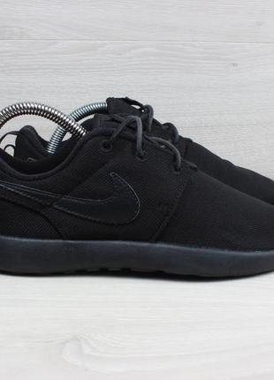 Легкі чорні кросівки nike roshe one оригінал, розмір 35