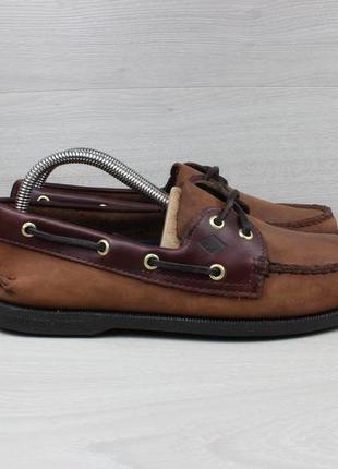 Чоловічі шкіряні мокасини / топ-сайдеры sperry top-sider, розмі..