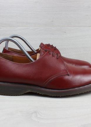 Шкіряні туфлі dr. martens vintage англія, розмір 40 (cherry)