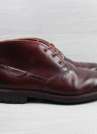 Шкіряні чоловічі черевики clarks оригінал, розмір 44