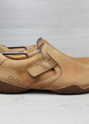 Нубукові чоловічі кросівки clarks оригінал, розмір 46