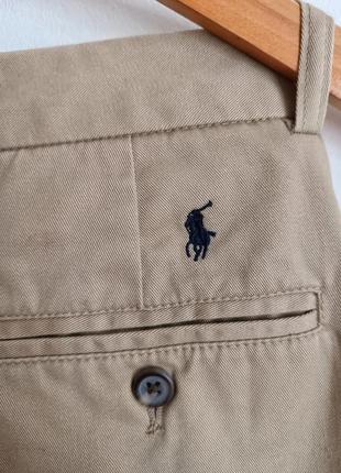 Стильні бежеві брюки штани polo ralph lauren3 фото