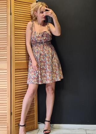 Платье в цветочный принт от shein, размер xs1 фото
