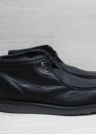 Шкіряні чоловічі черевики cat оригінал, розмір 44 (напівчереви...